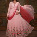 Pink Lotus Anarkali Set image 0