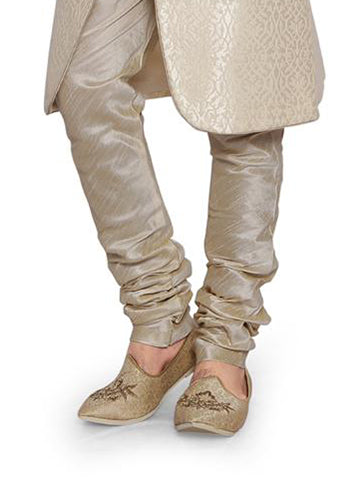 Cream Sherwani Set image 2