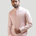 Onion Pink Mirror Nehru Jacket image 0
