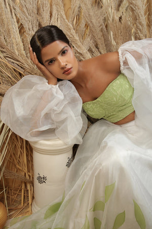 Hand Painted Skirt Set image 1