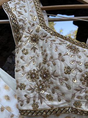 Ivory Sharmily Lehenga Set image 2