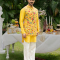 The Vasant Mosaic Nehru Kurta Set image 0