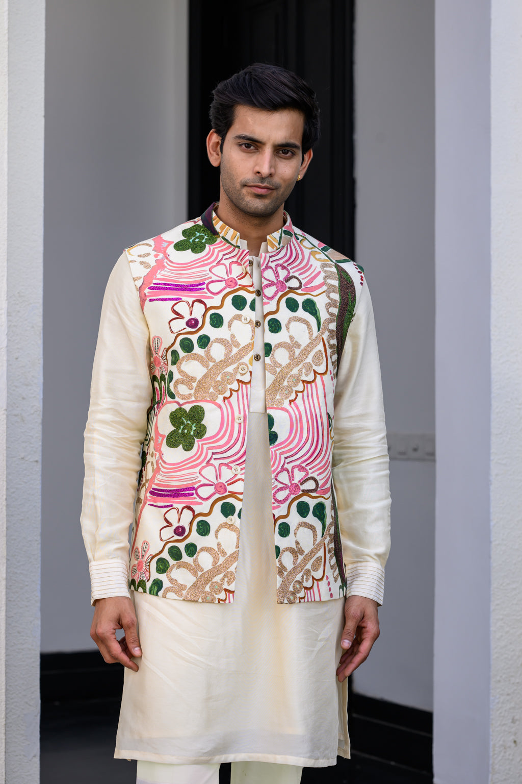 Flora Metallic Highlighted Bundi Full Set image 5