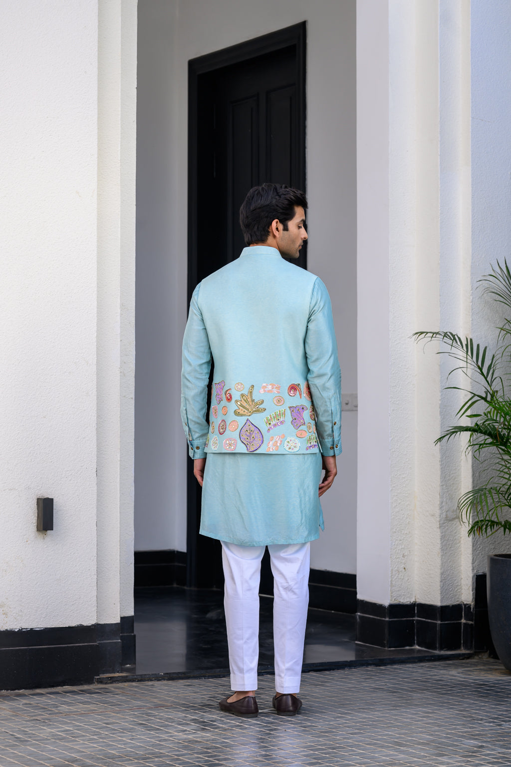 Gardenia Highlighted Applique Bundi Full Set image 4
