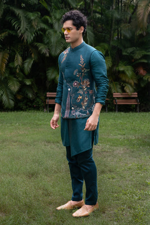 Elan Nehru Kurta Set image 2