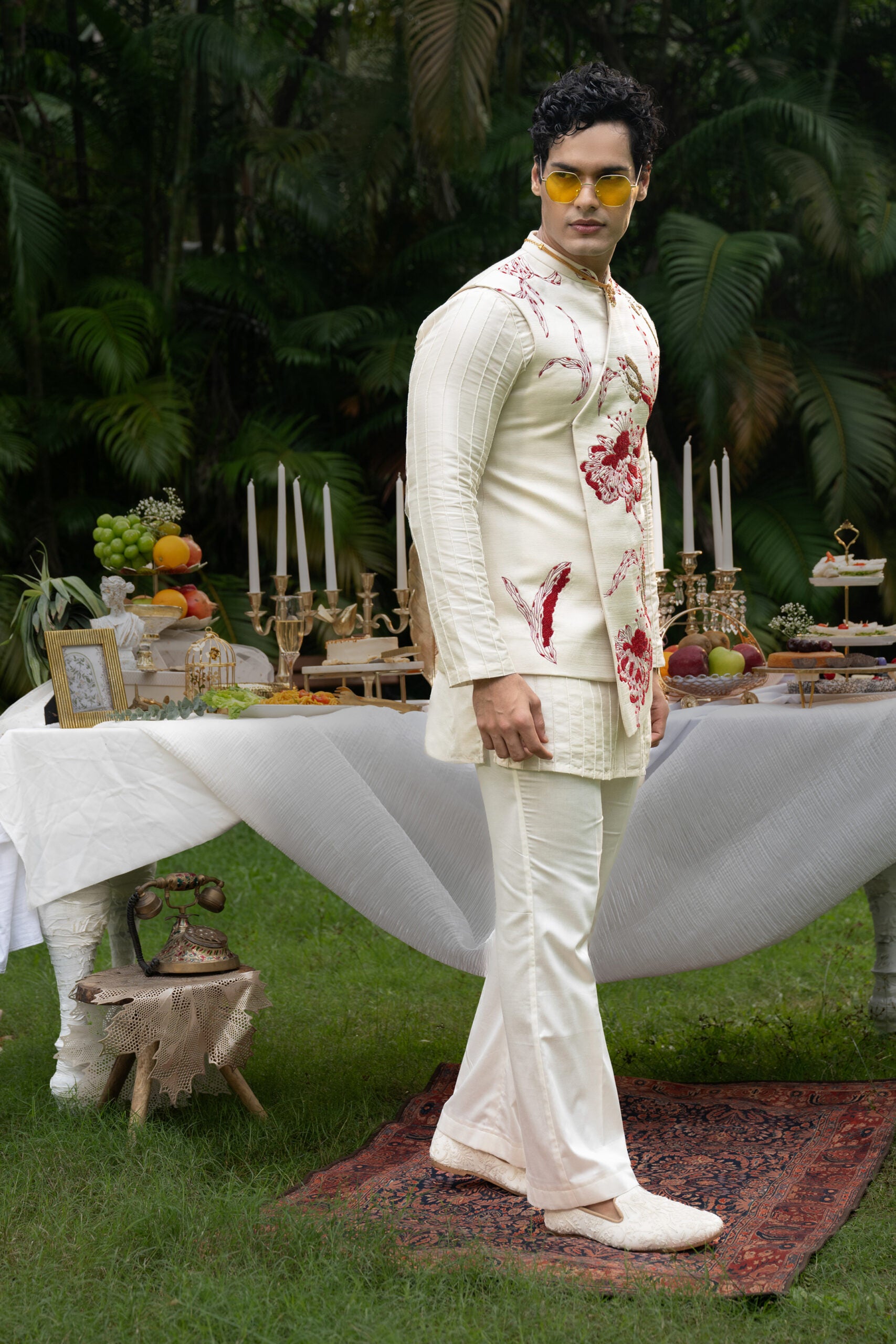 Aurum Nehru Kurta Set image 1