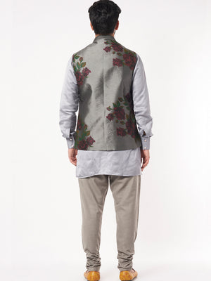 Rose Cotton Bundi Jacket image 2