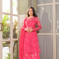 Light Pink Georgette Kurta Set image 0