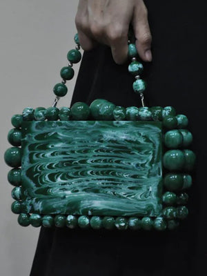 The POSH Verde Clutch - Green image