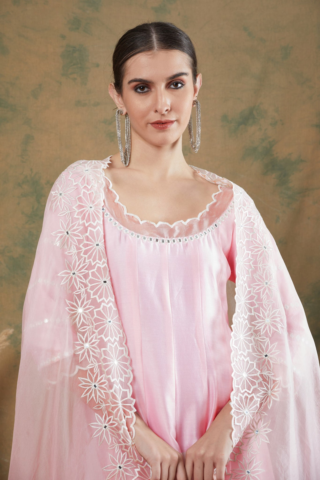 Baby Pink Anarkali image 3