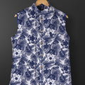 Blue Tropical Bundi Jacket image 0