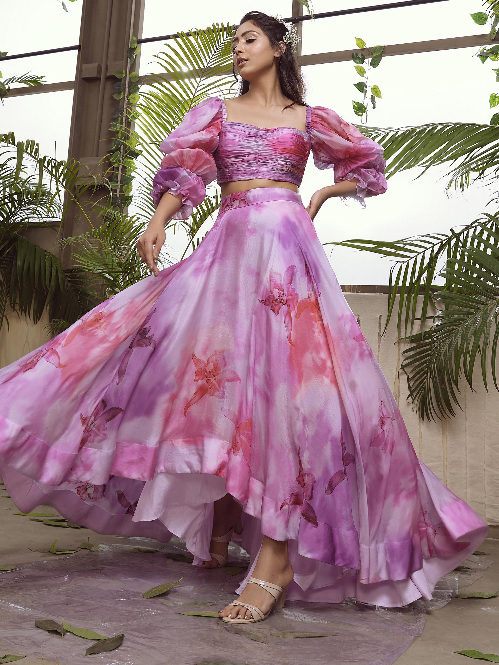 Lavender and Pink Co-Ord Set image 0