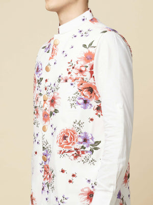 Spring Print Bundi Jacket Set image 1