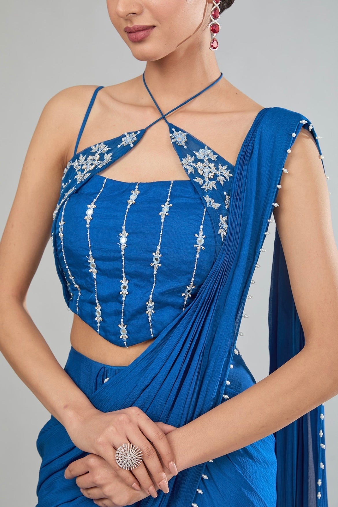 Sahiba pre-drape saree image 2