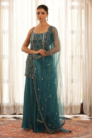 Floral Printed Straight Kurta image 4