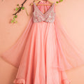Watermelon Pink Lehenga Set image 0