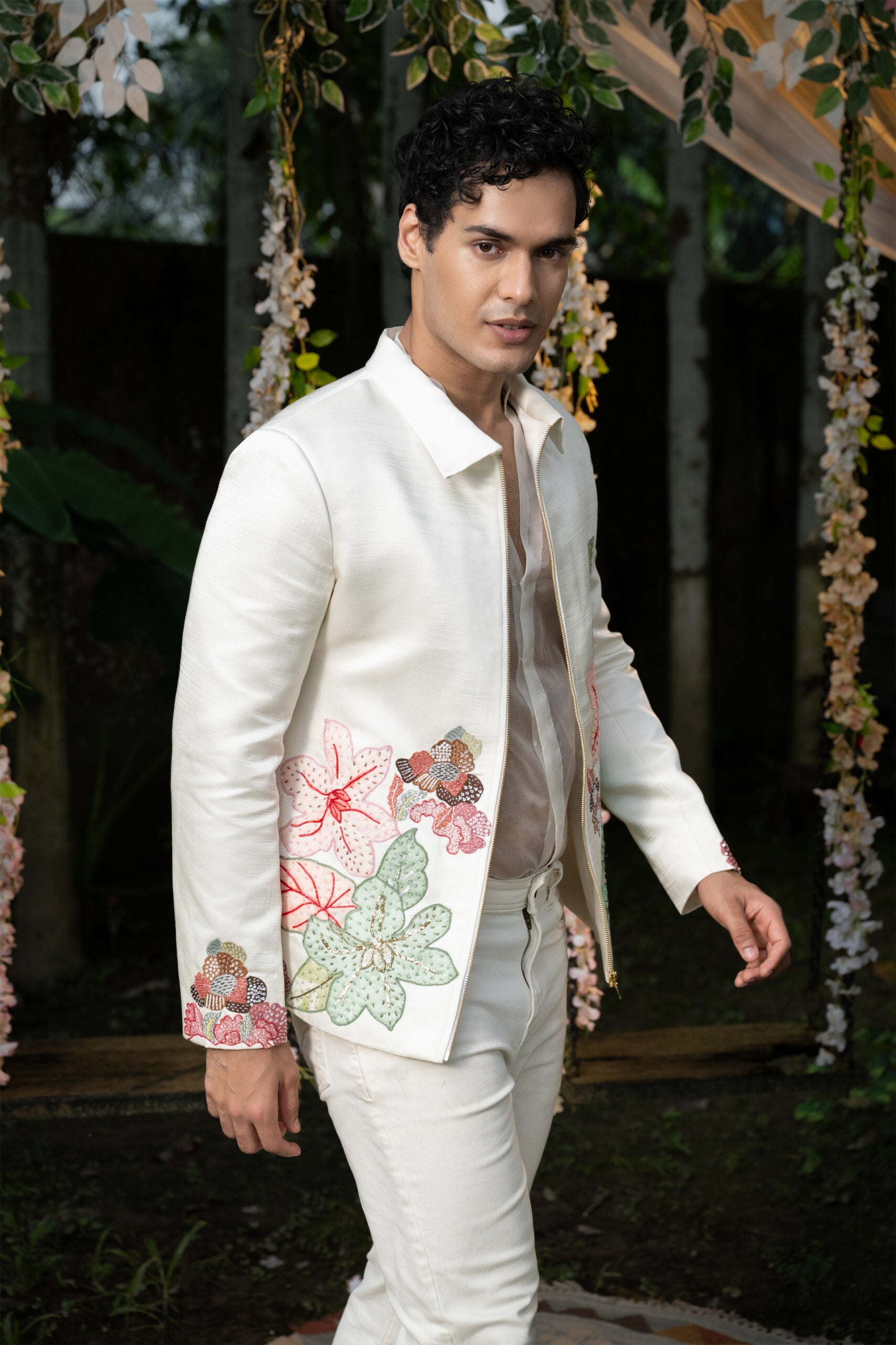 Glided Garden Bomber Jacket image 2