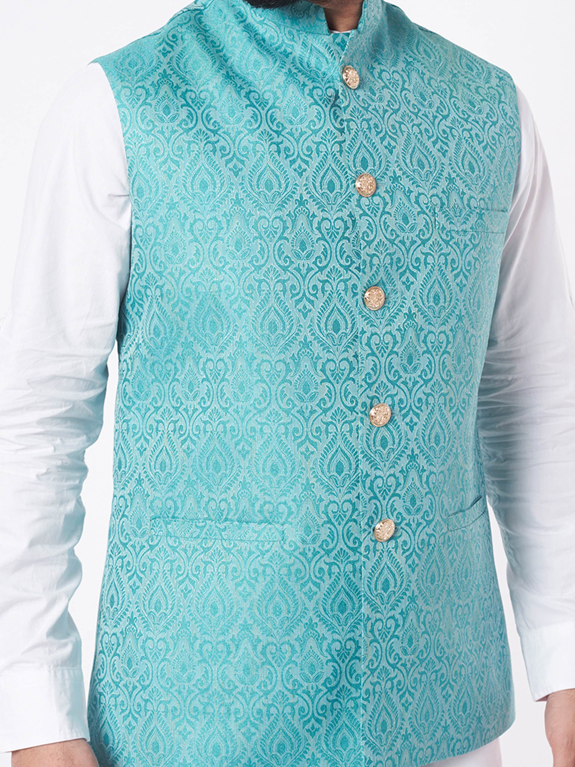 Turquoise Bundi Jacket image 1