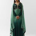 Bottle Green Ombre Anarkali image 0
