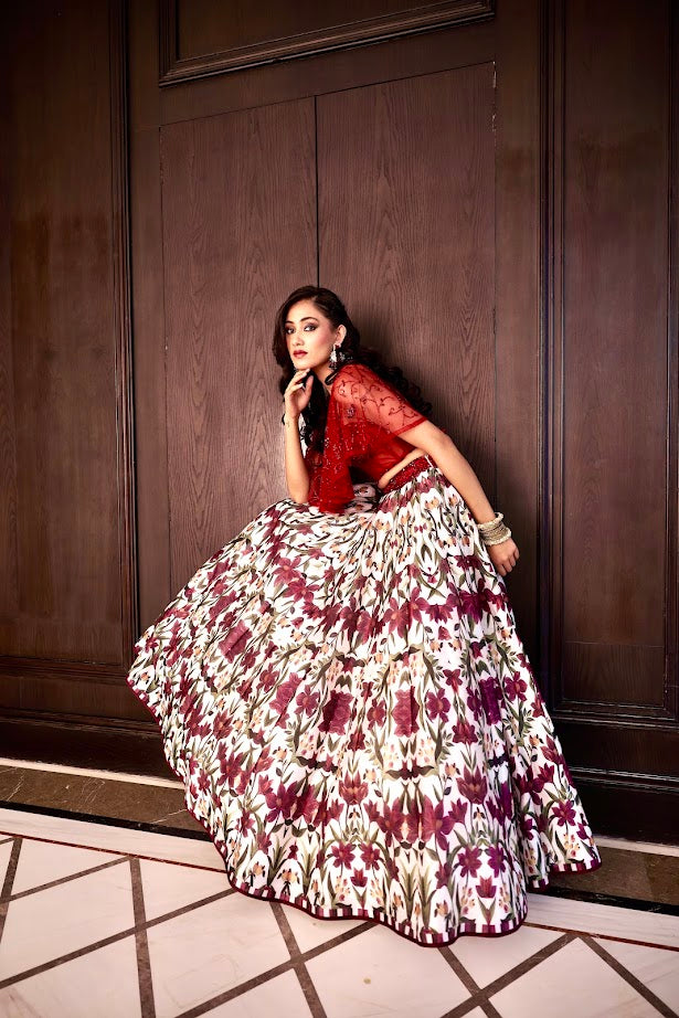 Saanjh Lehenga Set - S image
