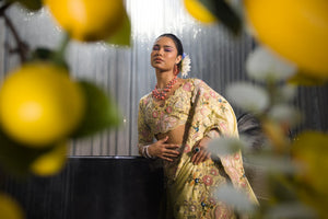 Mix Heavy Work Saree image 3