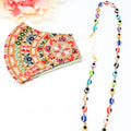 Multicolor Evil Eye Mask Chain image 0