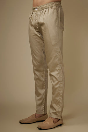 Champagne Gold Indo Western Set (Copy) image 3
