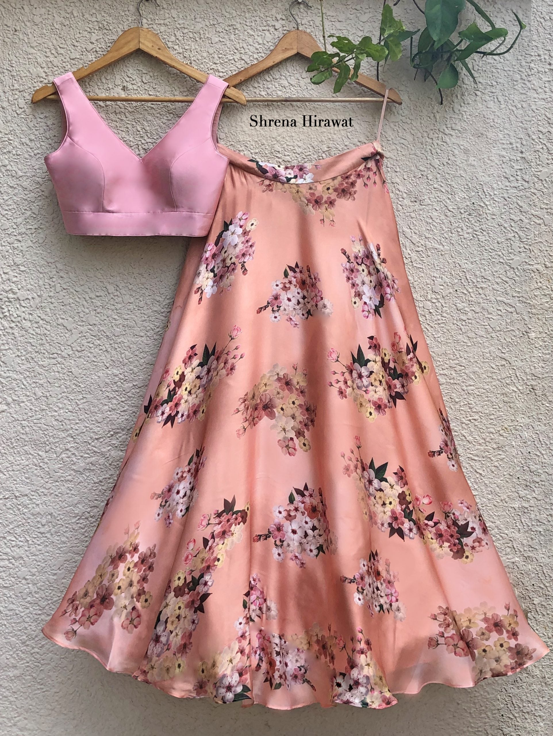 Paradise Skirt with Blush Pink Blouse image 0