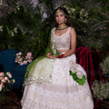 Ivory Chikankari Lehenga image 0