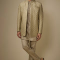 Champagne Gold Indo Western Set image 0