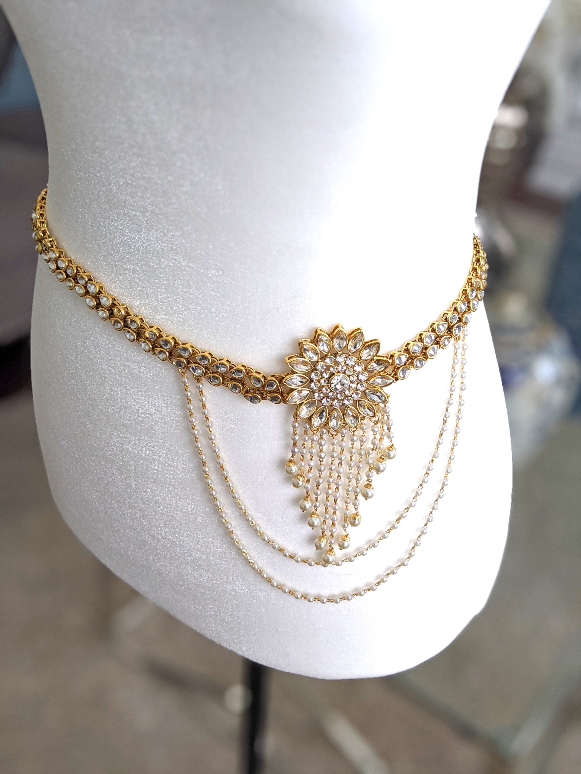 Kundan Waist Belt image 4