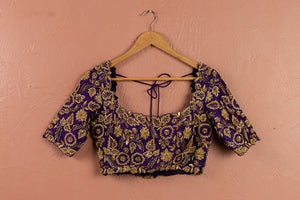 Violet Lehenga Set image 1