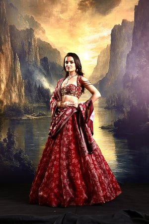 Khoob Lehenga Set - Custom image