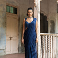 Akasha Crystal Draped Saree image 0