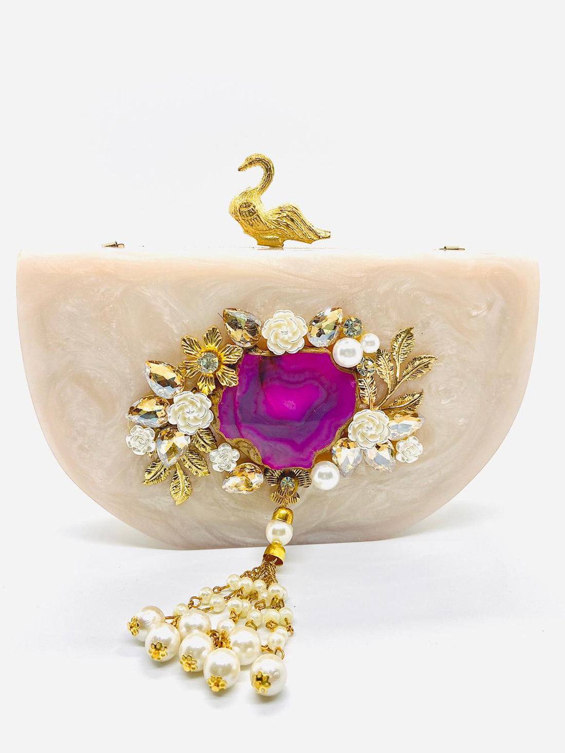 Crescent Swan Clutch image 0