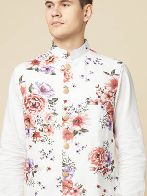 Spring Print Bundi Jacket Set image 6