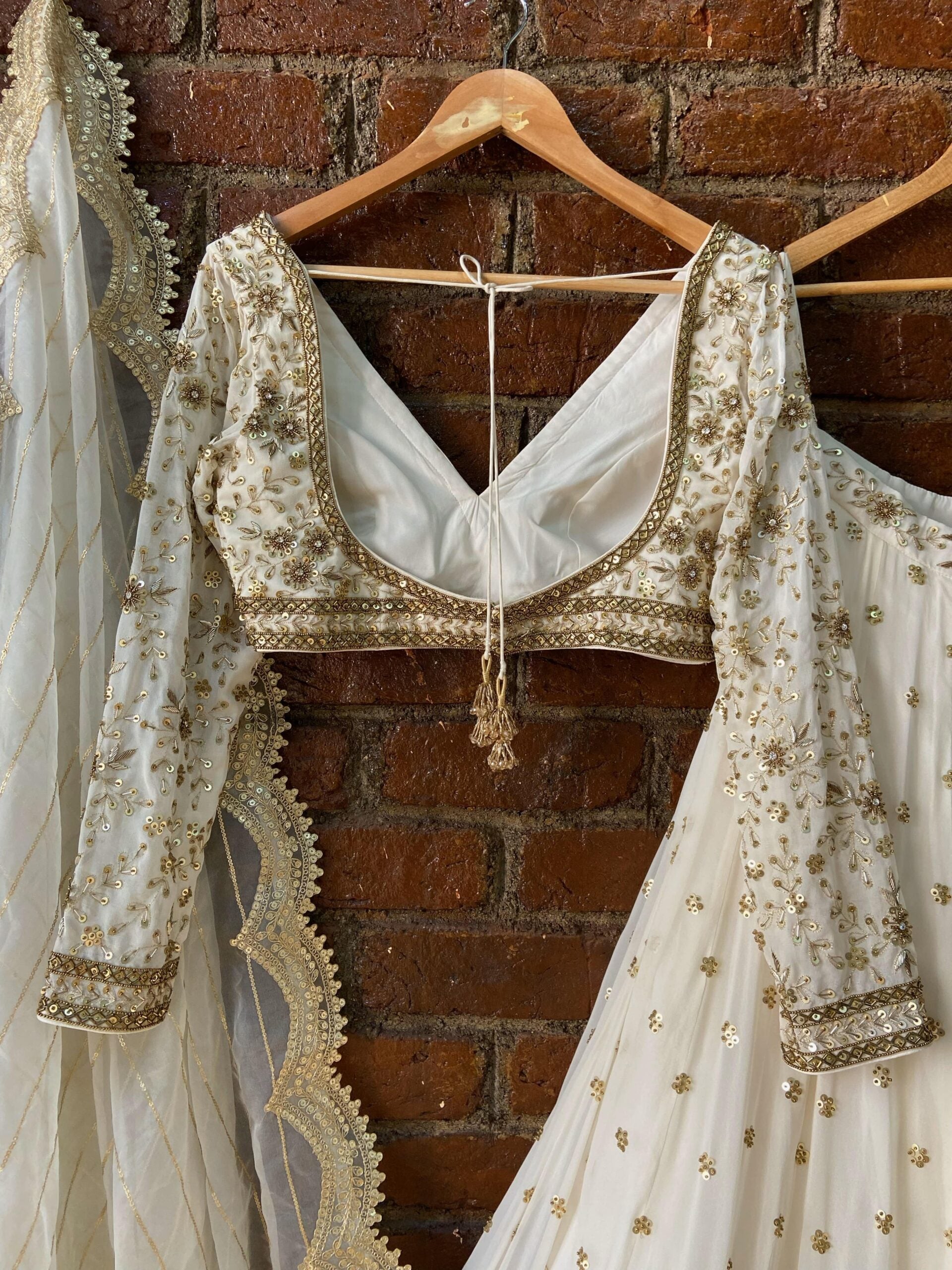 Ivory Sharmily lehenga set image 2