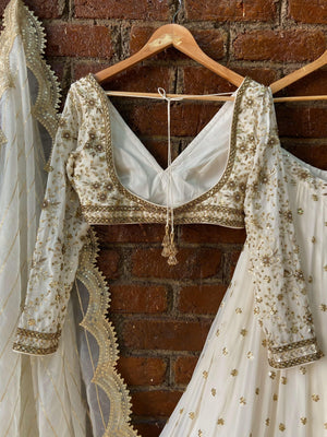 Ivory Sharmily lehenga set image 2