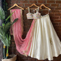 Ivory Swan Lehenga Set image 0