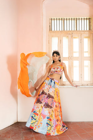 Eclectic lehenga - M image