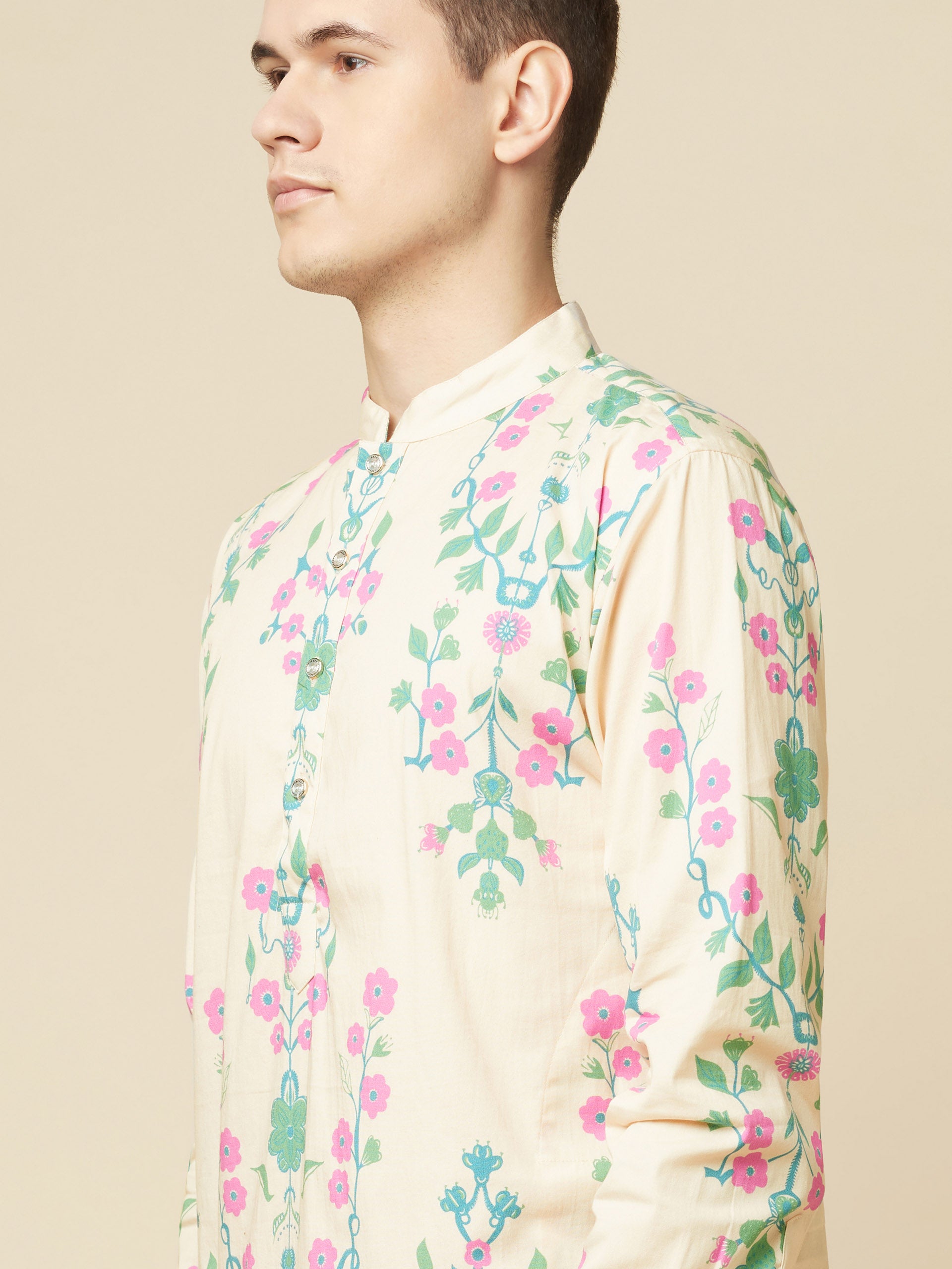 Floral Garden Kurta Set image 7
