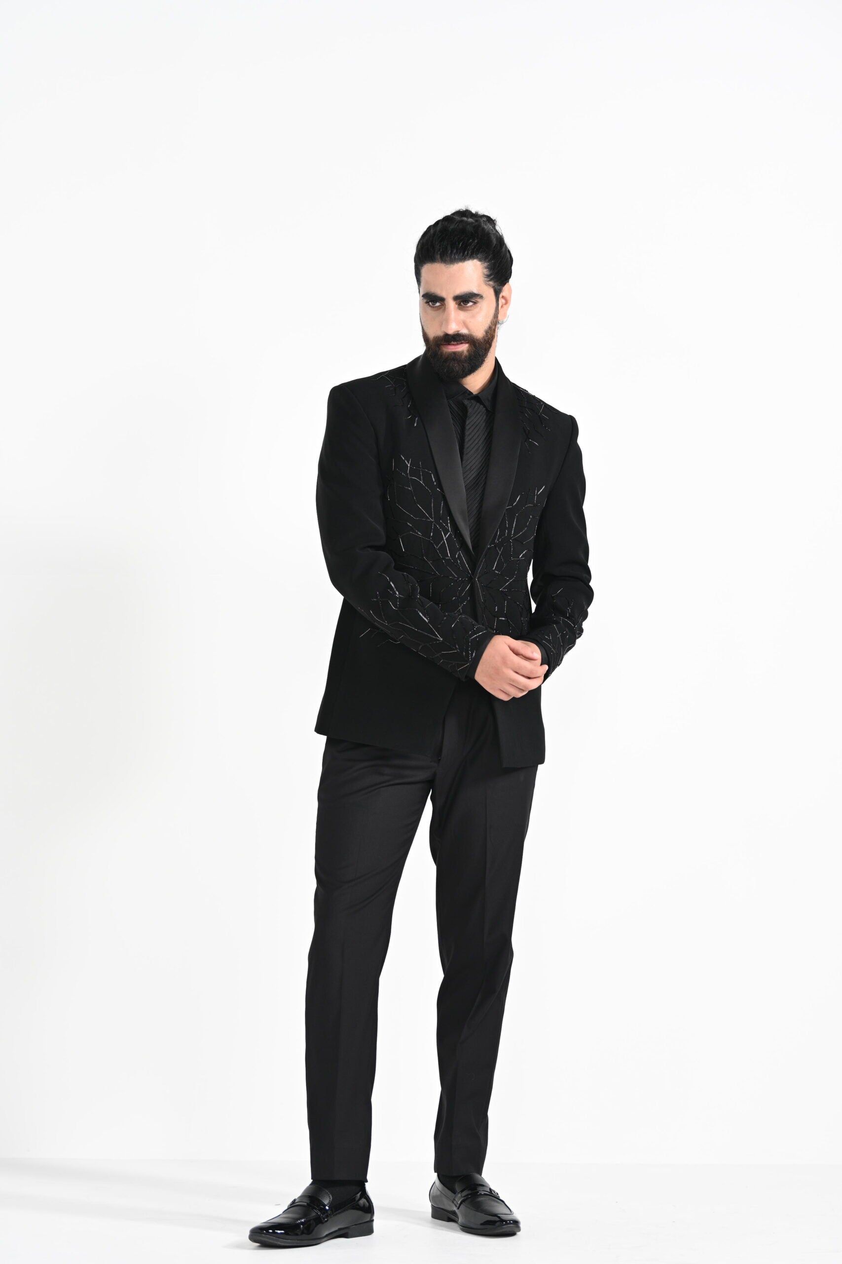 Electric Lines Tuxedo Set image 0