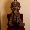 Ajrakh Print Pintuck Dress image 0