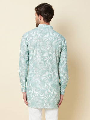 Tropical Print Kurta image 2