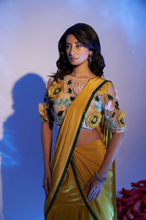Yellow Floral Charm image 2