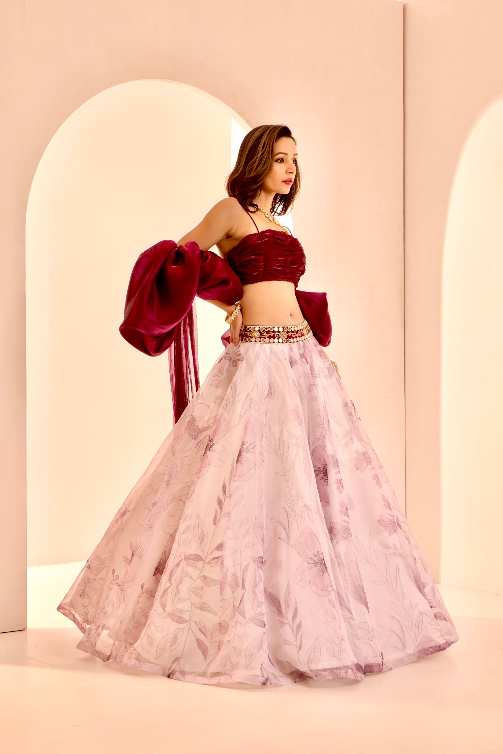 Ruby Lehenga Set - S image