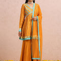 Rust Orange Sharara Set image 0