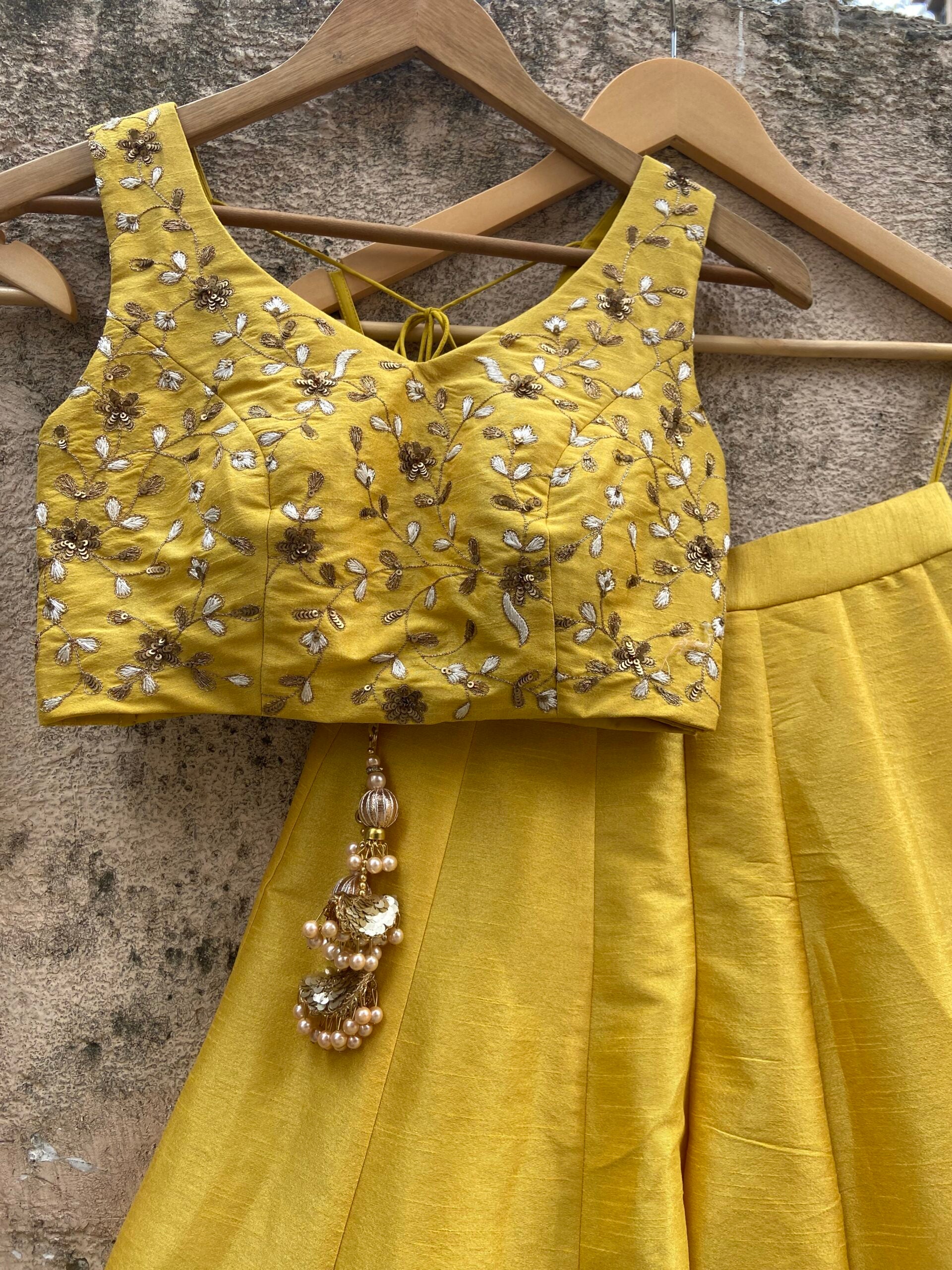 Yellow KNV palazzo set image 1