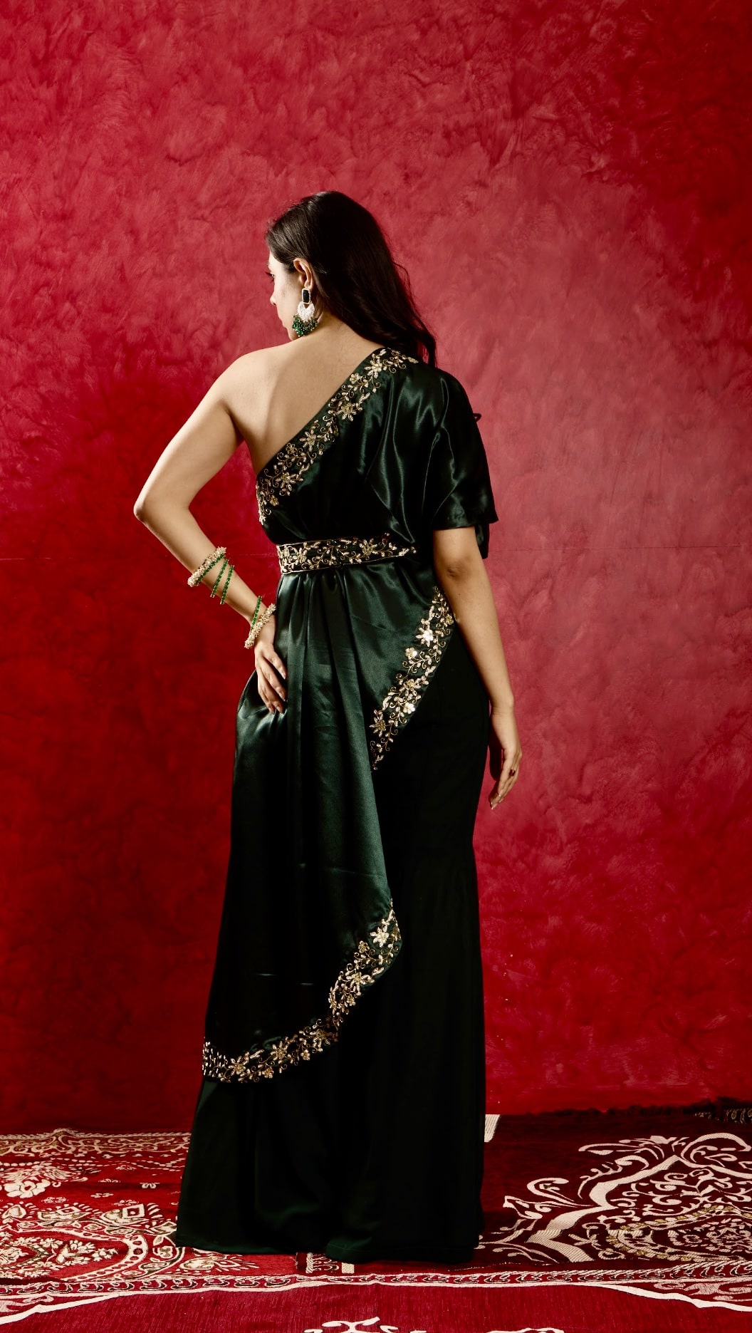 Seher Cape and Pant Set image 2