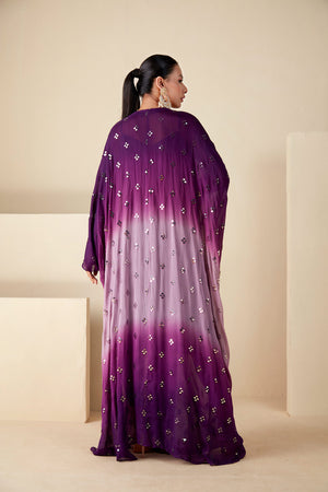 Twilight Tassel Ombre Kaftan image 4